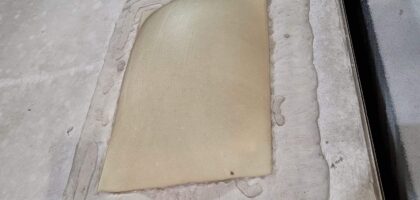 RV roof caulking cracking