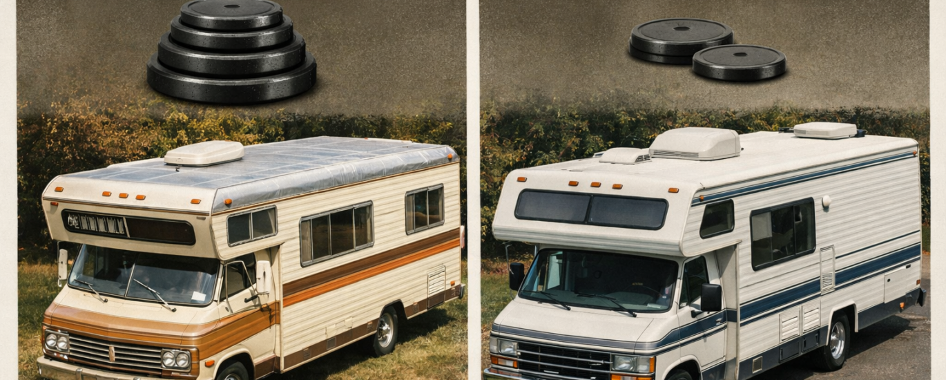 weight comparison on rv roofs