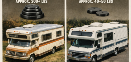 weight comparison on rv roofs